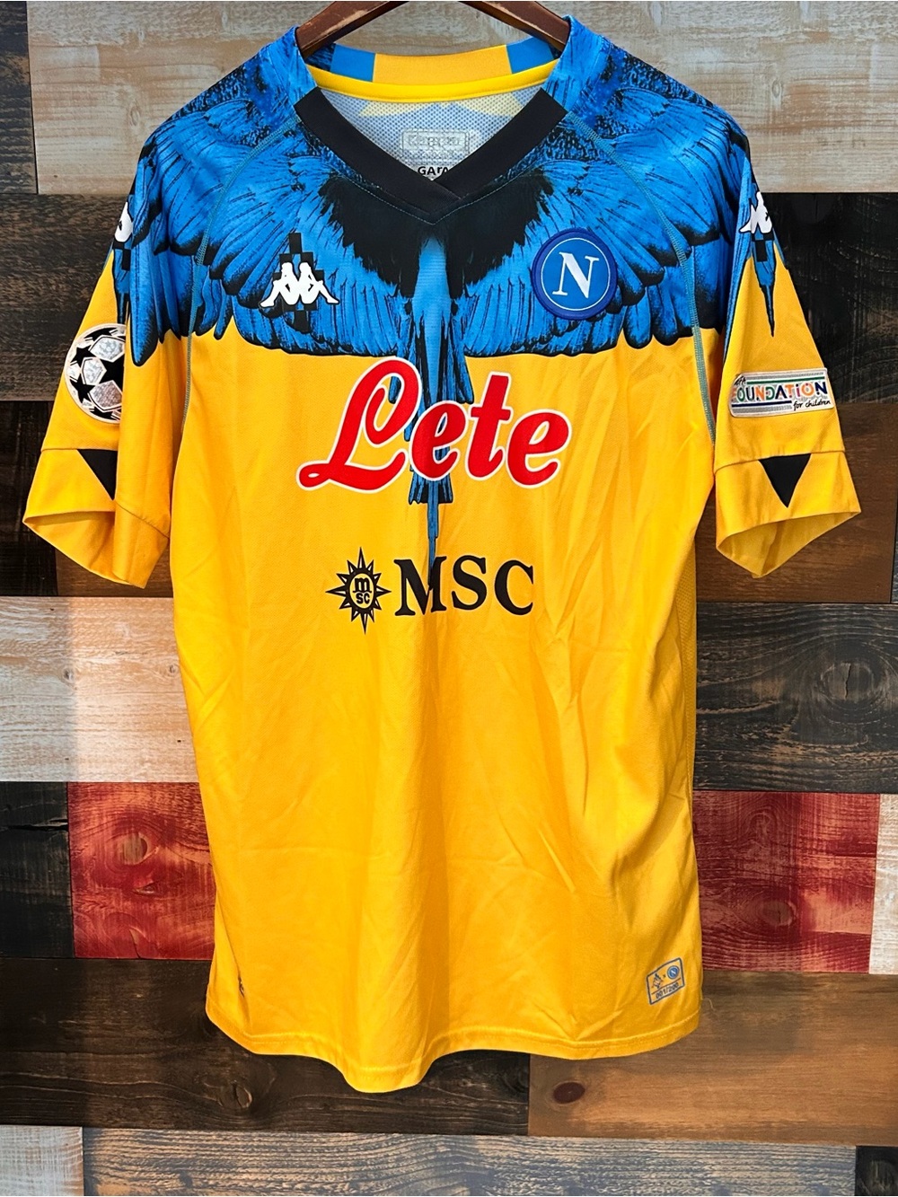Marcelo Burlon Kappa Napoli Msc Large Scc Custom Reproduction ceballos custom